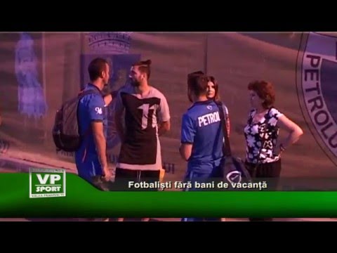 Fotbalisti fara bani de vacanta