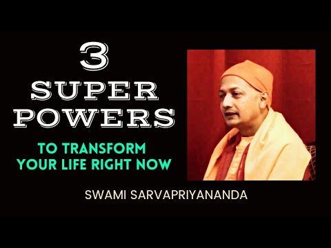 Three #superpowers you have at your disposal | Swami Sarvapriyananda talks to children #vedanta