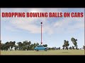 Cars Vs Bowling Balls In BeamNG Drive Crash Compilation