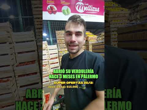 VALE LA PENA EL SACRIFICIO? MIRÁ LO QUE DICE ESTE VERDULERO 🤔💼