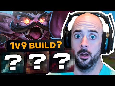 My 1v9 Build GOT ME 24 KILLS! - SoloNotRenektonOnly