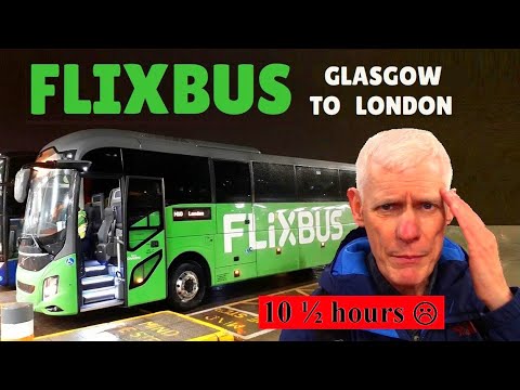 FLIXBUS para Londres: 10 horas e meia em um ônibus noturno!