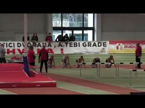 PETOBOJ 60m prepone SENIORKE [Ž], Tonka Kunac - Dvoransko PH u višebojima 2023