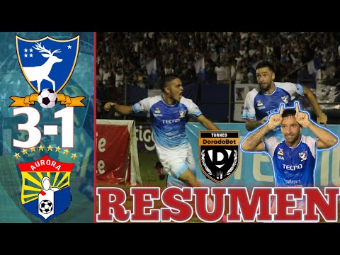 SUCHI A SEMIFINALES /suchitepequez 3 (4) vs Aurora 1 (2) Resumen Cuartos de Final Vuelta