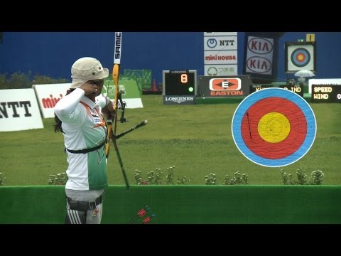 Deepika Kumari v Jennifer Nichols – recurve women semifinal | Tokyo 2012 Archery World Cup Final