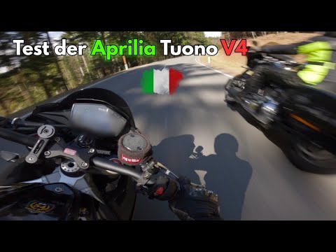 Ich teste die Aprilia Tuono 1100 – Das V4 Monster rasiert alles!