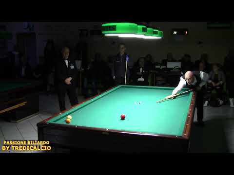 M.GIORDANINO vs PARRELLA - FINALE Campionato Provinciale Biliardo 1^Cat. Torino 2019