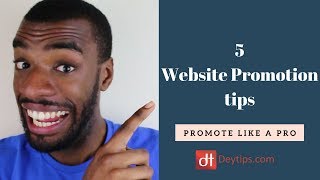5 Website Promotion Tips: How To Promote Your Website Online