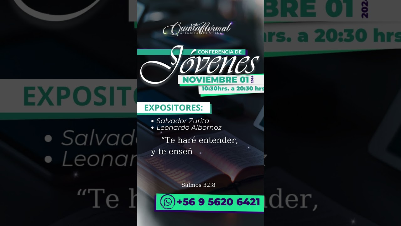 Conferencias de Jóvenes Noviembre 2024