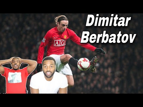 American brothers first time reacting to..Dimitar Berbatov -When Football Becomes Art( PURE STRIKER)