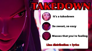 Cover art for Takedown