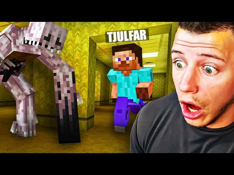 ICH WERDE IN DEN MINECRAFT BACKROOMS VERFOLGT !