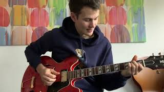 Video thumbnail for 1977 Ibanez 2370 Cherry Red | Lawsuit Japan ES-345 by Simon Noah Leonavicius