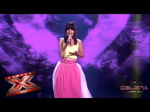 CELENA _ Factor X Kids ... Gala 1 _ Mi corazón es tuyo