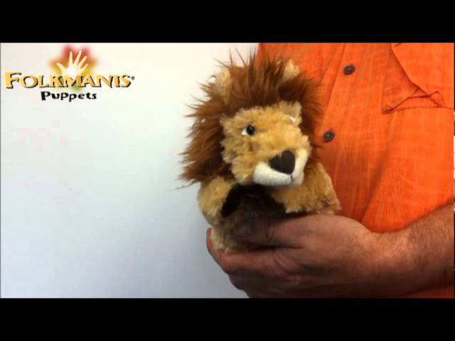 Video Teaser für 2930 Folkmanis Little Lion