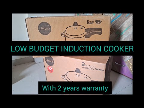 Limera Induction Base Pressure Cooker Unboxing | 7.5 litre & 12 litre | 2 years Warranty