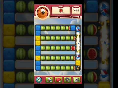 Toon Blast Level 2965 NO BOOSTERS - A S GAMING ✔