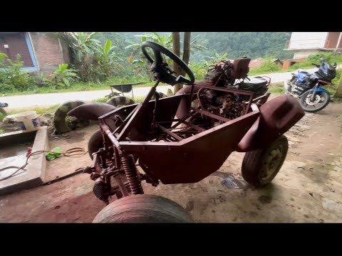 4x4 PTO Driven Timber Trailer BUILD Ep.9 -Tandem Axle Completed