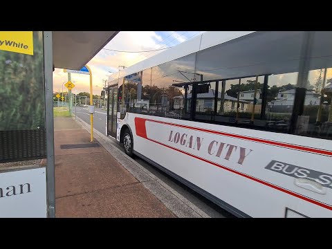 Onboard Clarks Logan City Bus Service Mercedes Benz 0405NH (Bustech)
