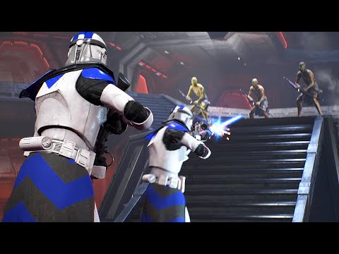 Arc Troopers vs Nightbrothers - STAR WARS JEDI FALLEN ORDER NPC Wars