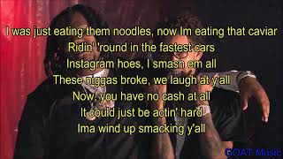 Tee Grizzley - No Rap Cap (ft. PNB Rock - lyrics [ Official Song ] Lyrics / lyrics video
