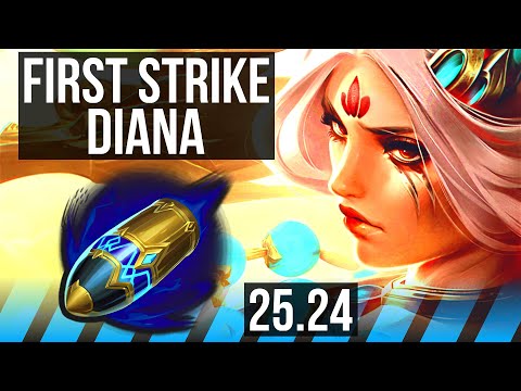 DIANA vs SYLAS (MID) | First Strike | NA Master | 25.24