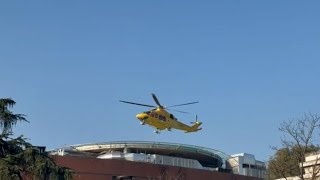 L'arrivo al Niguarda di Milano di Sofia, la 15enne gravemente ferita nell'incendio a Crans Montana