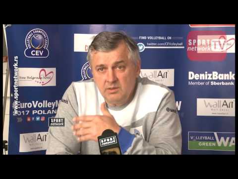Konferencija za medije OK Vizura pred revanš 2. kola CEV Lige šampiona: Vizura - Kohila