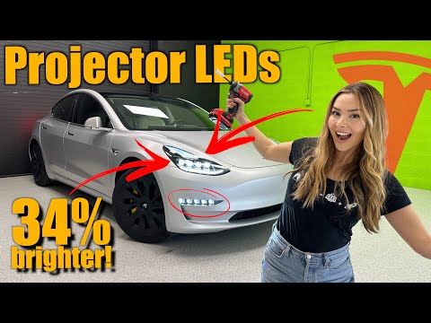 My TESLA Headlight DIY with Jaw Dropping Results