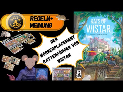 Die Ratten von Wistar (Rats of Wistar) - Brettspiel Review & Regeln - Brettspiel Teddy