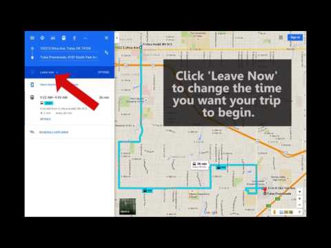 Tulsa Transit Trip Planner Desktop