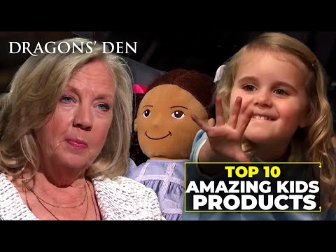 Top 10 Amazing Kids Products Ever Seen | Dragons' Den