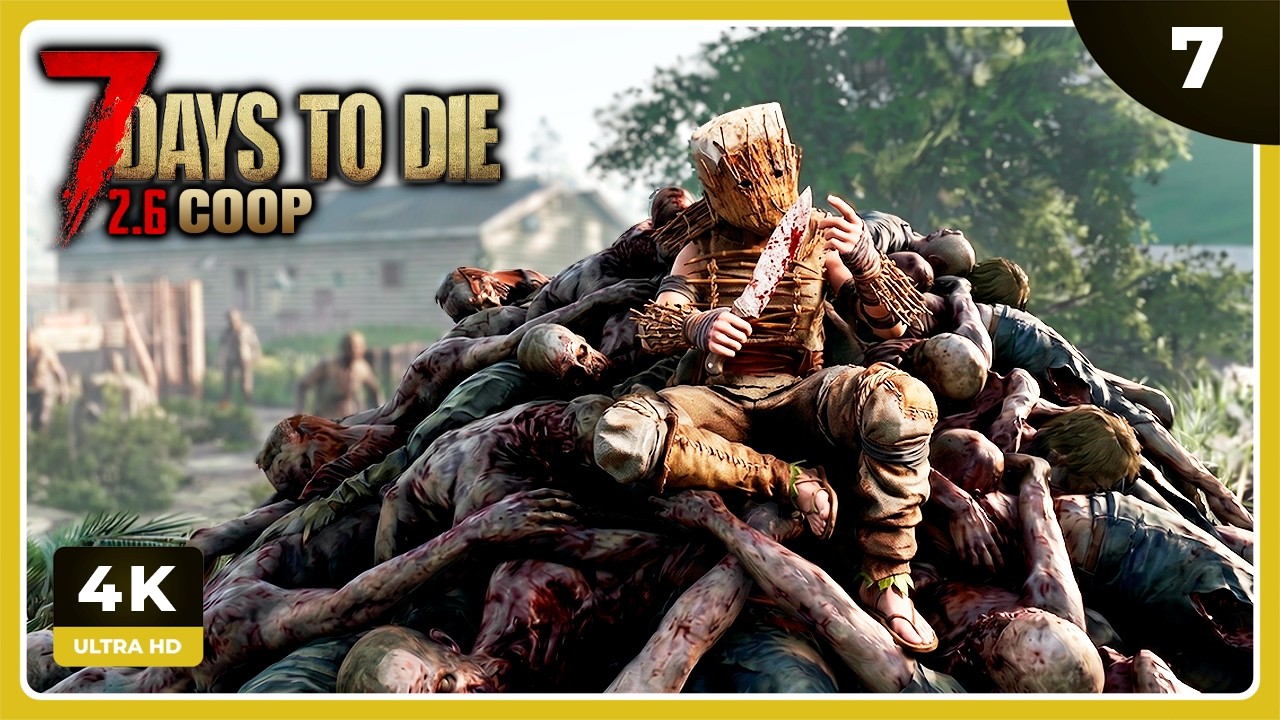7D2D #7 | CUCHILLO DE CAZA TOP | 7 DAYS TO DIE Gameplay Español