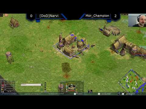 Mor_Champion vs [DoD]Narvi - Age of Mythology: The Titans (Game 3)