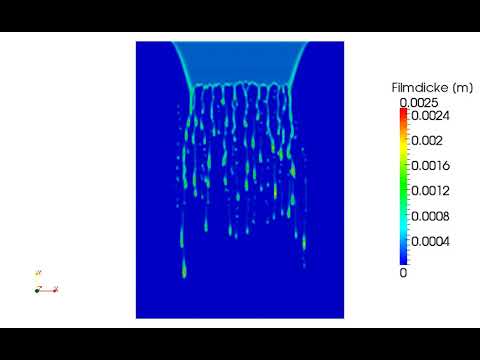 Transiente CFD-Simulation eines Kondensationsvorganges