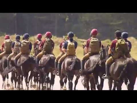 The Blues and Royals and The Life Guards on Holkham Beach 2015  10