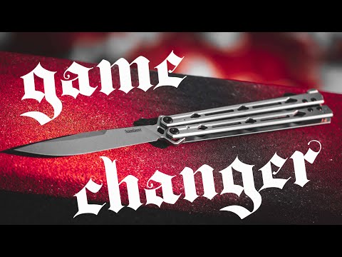 The Kershaw Lucha Butterfly Knife Is A Game Changer!!!