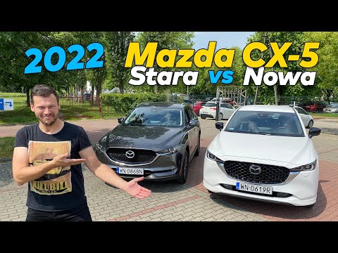 Mazda CX 5 2022 kontra wersja przedliftingowa