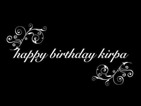 Happy Birthday KIRPA -2019