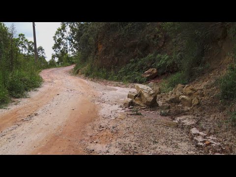 Macaé de Cima, em Nova Friburgo, sofre com as condições precárias das estradas