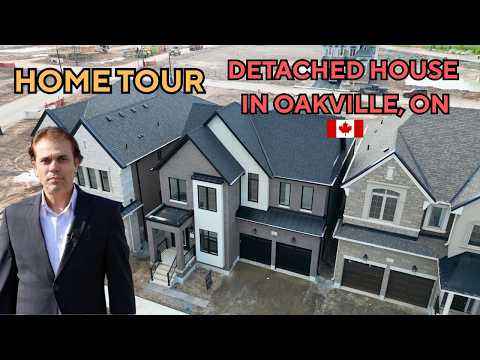 Home Tour! See Inside This BEAUTIFUL Detached House in Oakville!