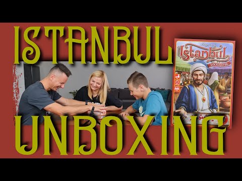 Istanbul kockajáték  unboxing - Nézz fel!
