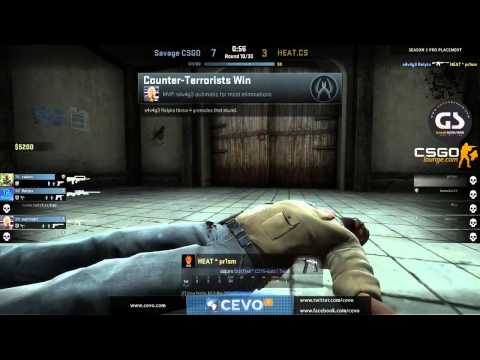 CEVO Season 5 Pro Placement: Savage vs. HEAT on de_dust2