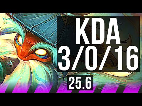 BARD & Varus vs PANTHEON & Lucian (SUP) | 3/0/16, 1000+ games | KR Grandmaster | 25.6