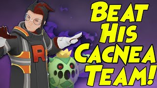 How to Beat ARLO New Cacnea Team in Pokemon GO!