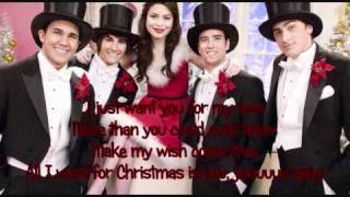 Big Time Rush y Miranda Cosgrove - All i want for Christmas - LETRA