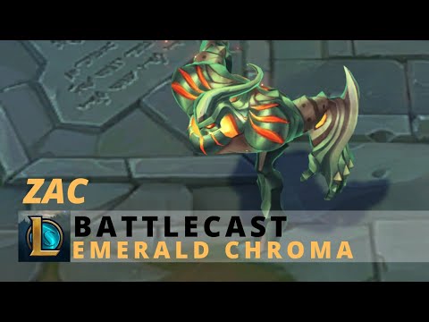 Battlecast Zac Emerald Chroma - League Of Legends