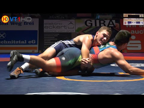 RINGEN | Oberliga Hessen | 75kg GR: SEBESTYEN, R. (Rimbach) vs. COJOCORI, G. (Fahrenbach)