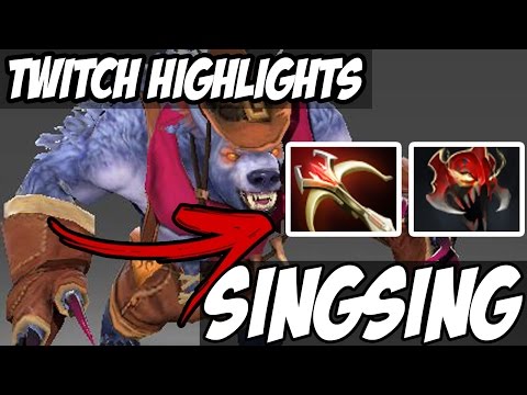 DAEDALUS TO URSA??? - SINGSING TWITCH HIGHLIGHTS - Patch 7.00 - Dota 2