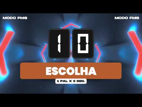 TREINO FMS BRASIL | MODO DIFÍCIL | 1 PALAVRA A CADA 5 SEGUNDOS | BOOMBAP #19